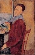 Amedeo Modigliani Self portrait oil painting on canvas